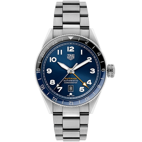 タグ・ホイヤー　TAG Heuer オータヴィア 60周年アニバーサリー GMT WBE511A.BA0650
