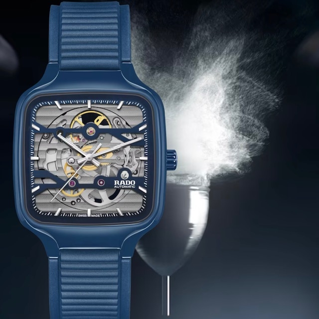 ✨RADO✨ラドー✨デイト✨ブラック文字盤✨DIASTAR✨シルバー✨腕時計✨ RADO DiaStar Original Skeleton ラドー ダイヤスター