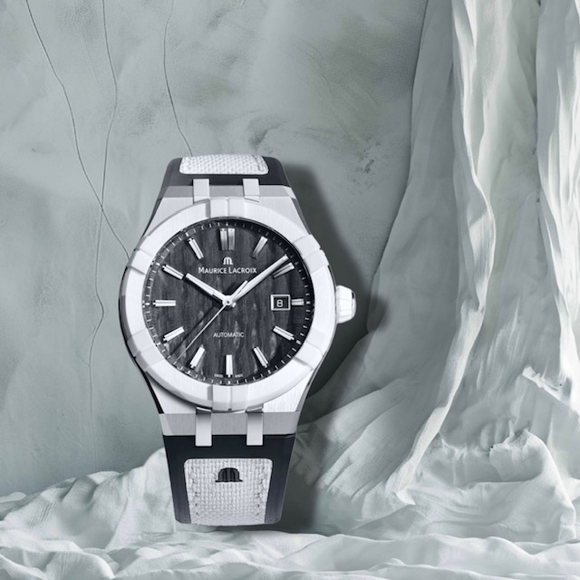 【美品】Maurice Lacroix モーリスラクロア 自動巻き デイト付き モーリス・ラクロア(MAURICE LACROIX) AIKONIC AUTOMATIC 43MM