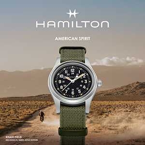 ハミルトン(HAMILTON) カーキフィールドメカ36㎜グローバル