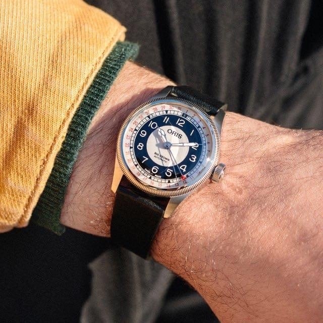 オリス(ORIS) ビッグクラウンポインターデイト ブルズアイ Big Crown