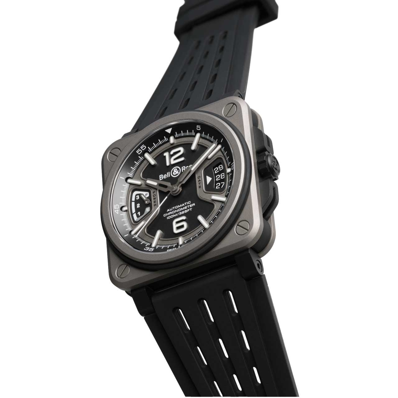 ベル＆ロス(BELL & ROSS) BR-X3 ブラック チタニウム | カミネ クロノ