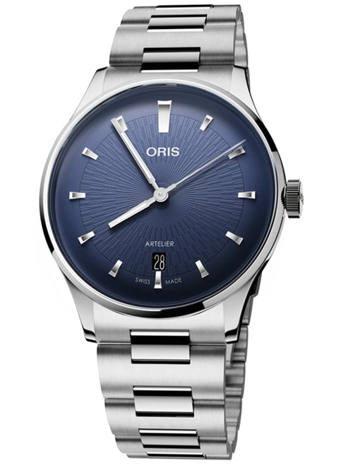 オリス(ORIS) アートリエ デイト ネイビー 01 733 7810 4055-07 8 20