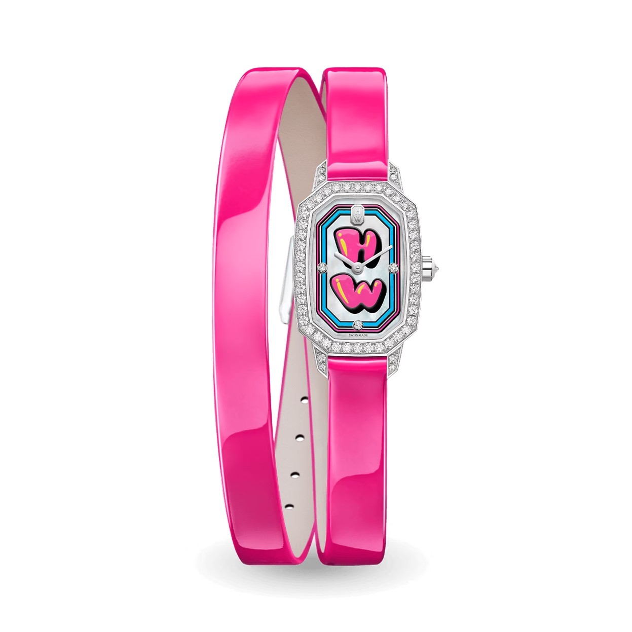 ハリー・ウィンストン(HARRY WINSTON) EMEQHM18WW042 Emerald Graffiti