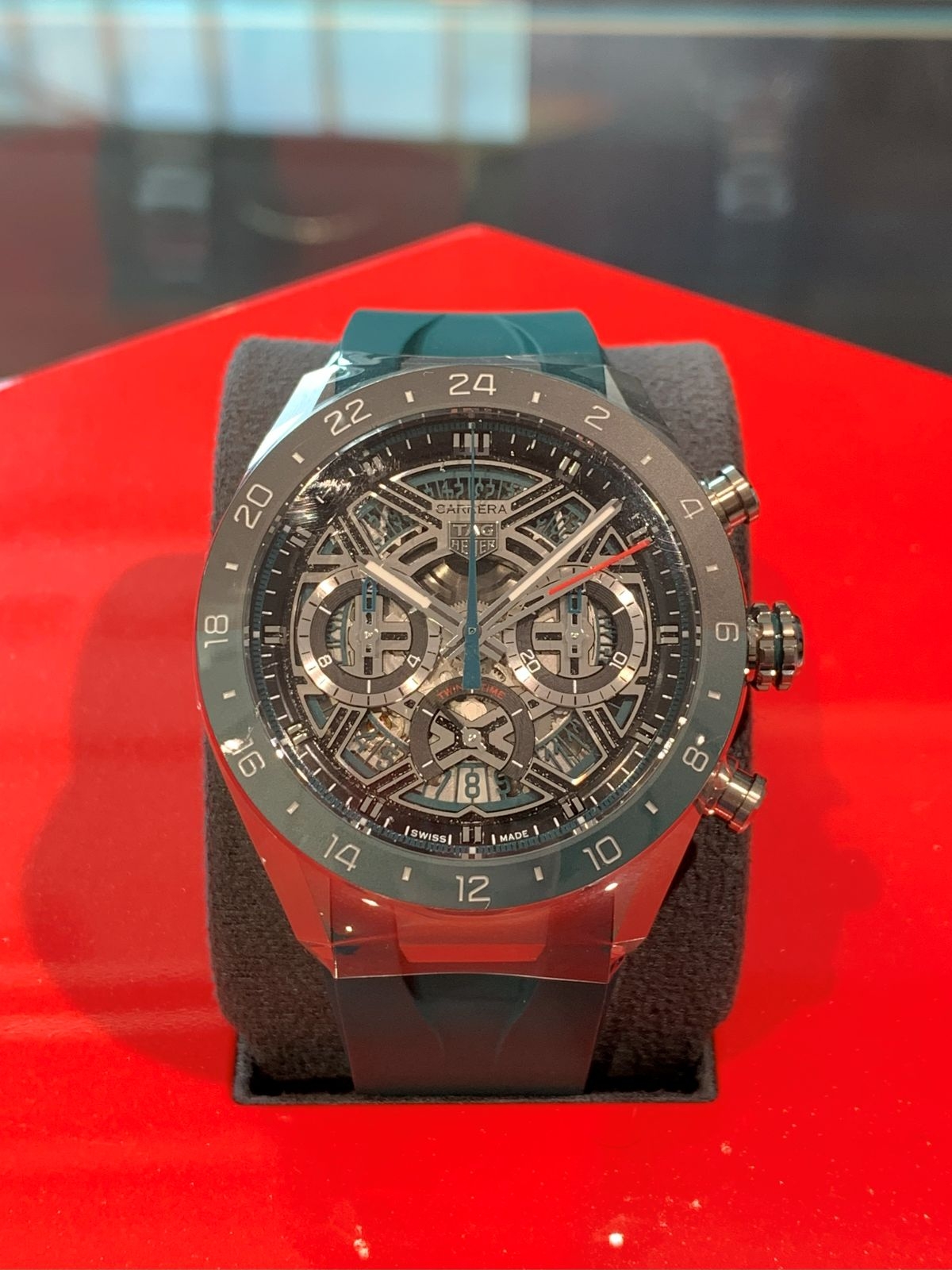 美品　タグホイヤー コネクテッドE4 ポルシェエディション SBR8A82 楽天市場】送料無料！☆新品同様！箱保付！TAG HEUER タグ