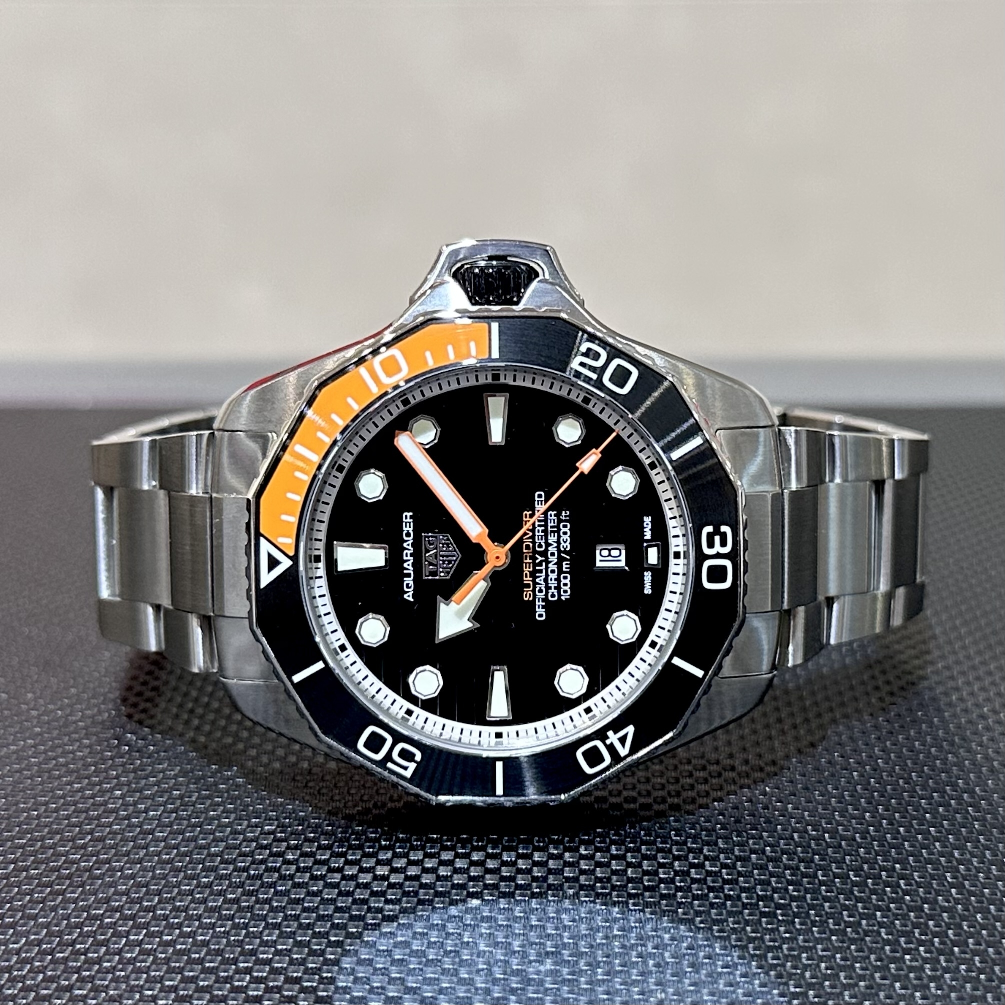 タグホイヤー/TAGHEUER☆プロ200m☆ボーイズ☆クオーツ☆ジャンク 
