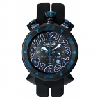 ガガ ミラノ(GaGa MILANO) CHRONO 48MM ブラック 6054.1 | レ