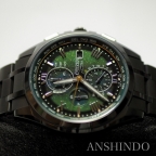 シチズン(CITIZEN) アテッサ AT8049-61W LIGHT in BLACK 2022 GREEN