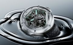 2025新作 芸術的な時計製造の流動的な進化。ウブロとダニエル・アーシャムが「MP-17 メカ-10 アーシャム スプラッシュ チタニウム サファイア 」を発表