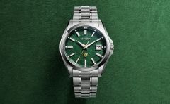 2026新作 ザ・シチズン「エコ・ドライブ 50周年限定モデル」。初めての草木染緑和紙文字板モデルが登場