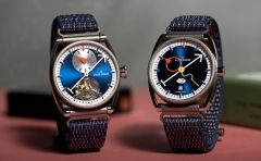 2026新作 ルイ・エラールとアラン・シルベスタインのコラボレーション最新作「スマイル デイ ブルー」と「トゥールビヨン レギュレーター ブルー」を発表。ルイ・エラール コレクションの中で時を超えて語り継がれる名作を「Hall of Fame（殿堂）Collection」として希少性を保ちながら展開開始