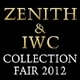ZENITH＆IWC　コレクションフェア