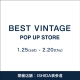BEST VINTAGE POP UP STORE