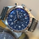 【ブライトリング】ブルーダイヤルが印象的なビックサイズのパイロットウォッチ スーパー アヴィ B04 クロノグラフ GMT 46 AB04451A1C1X1 【在庫あり】