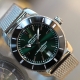 深いグリーンがカッコイイ！ スーパーオーシャン ヘリテージ B20 オートマチック 42 AB2010121L1A1 【在庫あり】