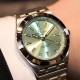 淡いグリーンが綺麗な クロノマット オートマチック 36 A10380101L1A1 【在庫あり】