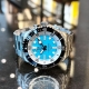 鮮やかなターコイズブルーダイヤルがかっこいい　大人気のダイバーズウォッチ スーパーオーシャン オートマチック 44 A17376211L2A1【実機レビュー/ご注文受付中】