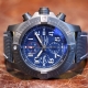 【ブライトリング】ツヤを抑えたブルー×ブラックが渋い スーパーアベンジャー クロノグラフ 48 ナイトミッション V13375101C1X2
