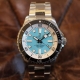 【ブライトリング】鮮やかなターコイズブルーダイヤルがかっこいい大人気のダイバーズウォッチ スーパーオーシャン オートマチック 44 A17376211L2A1
