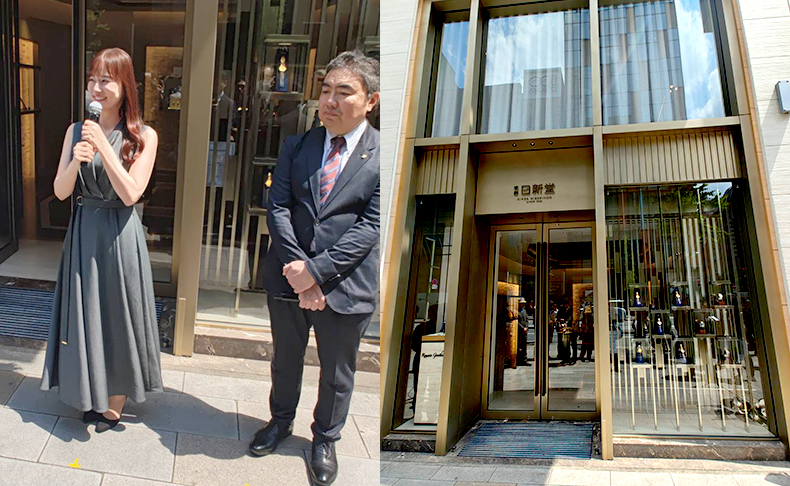 日新堂 銀座本店がリニューアル。ローマン・ゴティエ サロンが誕生