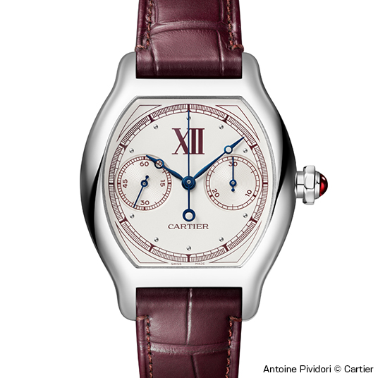 Cartier クロノグラフ 時計 2026年 カルティエ新作 「トーチュ」モノプッシャー クロノグラフ
