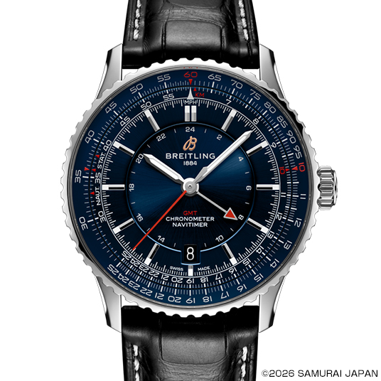 ナビタイマー オートマチック GMT 41 侍ジャパン リミテッド