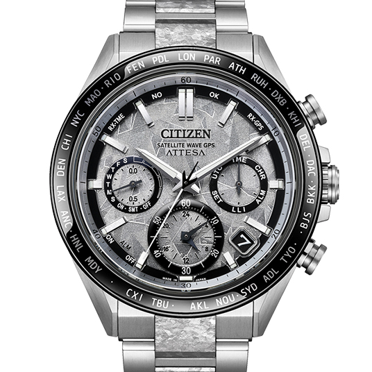 シチズン アテッサ ACT Line エコ・ドライブ電波時計 Platinum Shine Collection