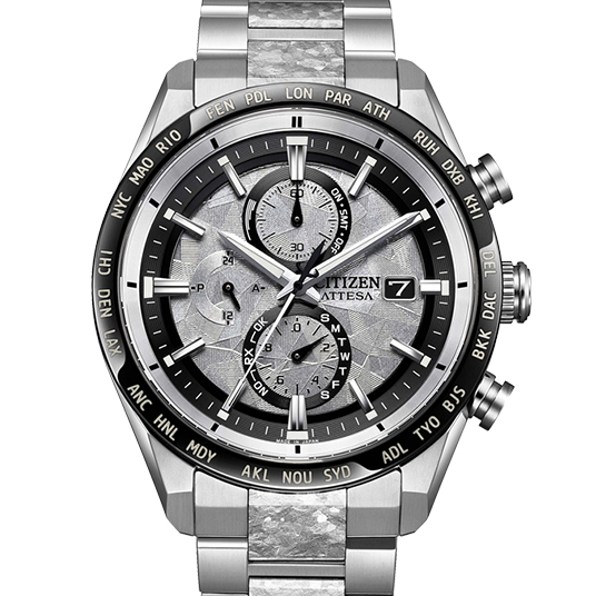 シチズン アテッサ ACT Line エコ・ドライブ電波時計 Platinum Shine Collection