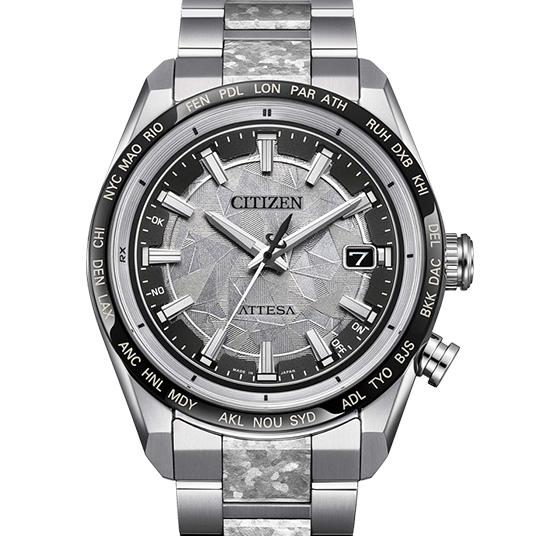 シチズン アテッサ ACT Line エコ・ドライブ電波時計 Platinum Shine Collection