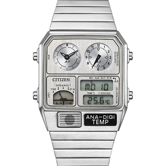 シチズンコレクション RECORD LABEL Metallic ANA-DIGI TEMP