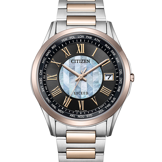 シチズン エクシード エコ・ドライブ電波時計 「誓いの矢」限定モデル