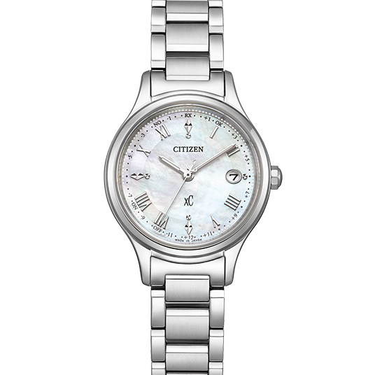 シチズン クロスシー hikari コレクション エコ・ドライブ電波時計 ティタニア ハッピーフライト