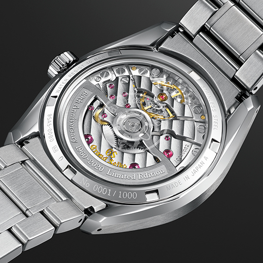 セイコー SEIKO ヘリテージコレクション　グランドセイコー 60週年 SLGH003 ステンレススチール 自動巻き メンズ 腕時計