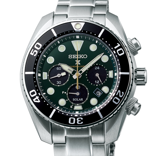 SEIKO クロノグラフ ダイバーズ 腕時計-