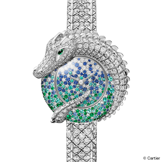 クロコダイル ジュエリー ウォッチ（Crocodile Jewellery Watch）