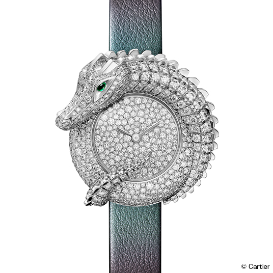 クロコダイル ジュエリー ウォッチ（Crocodile Jewellery Watch）
