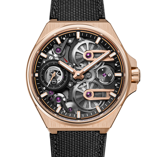 ワンウィーク スケルトン ローズゴールド（One Week Skeleton Rose Gold）