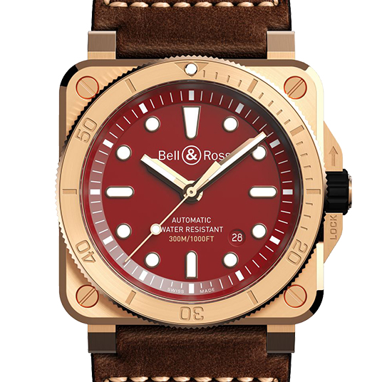 BR 03-92 ダイバー バーガンディ ブロンズ（BR 03-92 DIVER BURGUNDY BRONZE）