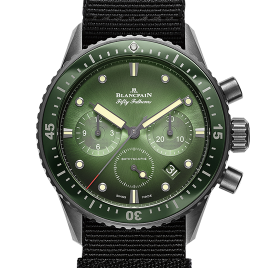 フィフティ ファゾムス バチスカーフ フライバック クロノグラフ(Fifty Fathoms Bathyscaphe Chronographe Flyback)