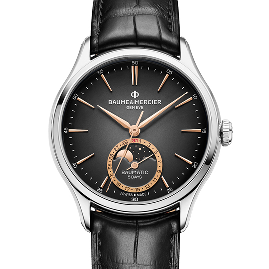 クリフトン ボーマティック・ムーンフェイズ・デイト（CLIFTON BAUMATIC MOON-PHASE DATE）