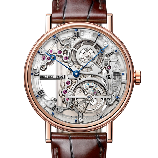 ブレゲ クラシック トゥールビヨン エクストラフラット スケルトン 5395（BREGUET CLASSIQUE TOURBILLON EXTRA-PLAT SQUELETTE 5395）