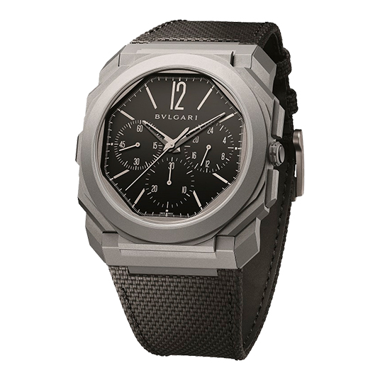 オクト フィニッシモ クロノグラフ GMT チタニウム(OCTO FINISSIMO CHRONOGRAPH GMT TITANIUM)