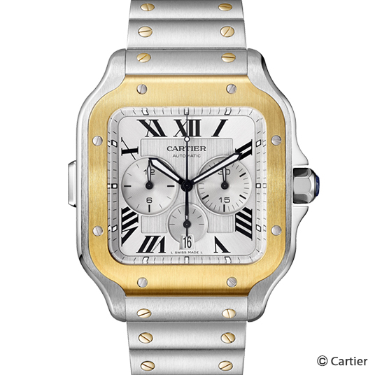 サントス ドゥ カルティエ クロノグラフ ウォッチ(SANTOS DE CARTIER CHRONOGRAPH WATCH)
