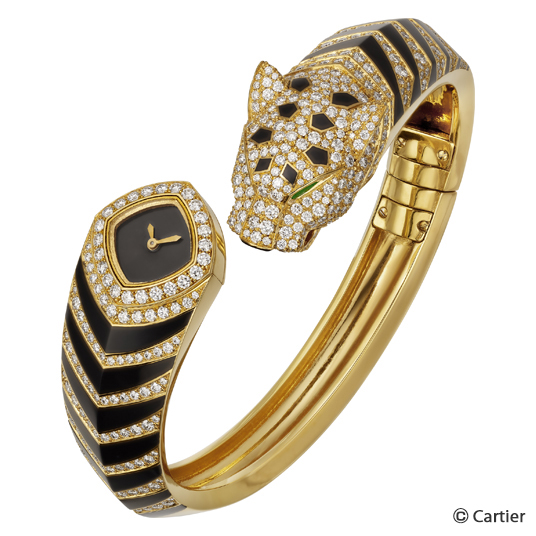 パンテール ドゥ カルティエ バングル ウォッチ(PANTHÈRE DE CARTIER BANGLE WATCH)