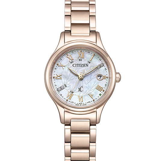 シチズン クロスシー hikari collection エコ・ドライブ電波時計 ティタニア ハッピーフライト KEIKO KITAGAWA Limited Model（ES9498-51D）