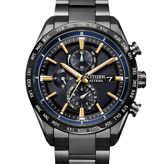 シチズン アテッサ ACT Line JAXA LABEL HTV-X 限定モデル エコ・ドライブ電波時計（AT8289-67E）