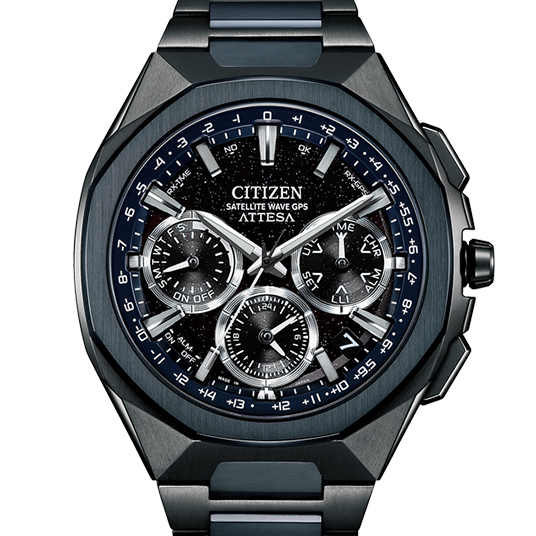 シチズン アテッサ ACT Line 「Blue Universe Collection」 エコ・ドライブGPS衛星電波時計（CC4106-74E）