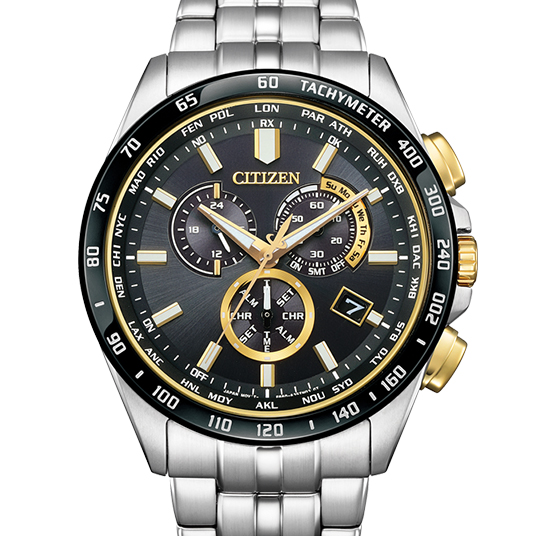 シチズンコレクション エコ・ドライブ電波時計 ダイレクトフライト（CB5879-53E）