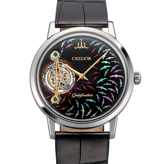 ゴールドフェザー トゥールビヨン限定モデル（GBCF999）