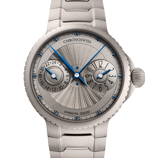 パルス GMT シルバー ギョーシェ（PULSE GMT Silver GUilloche）